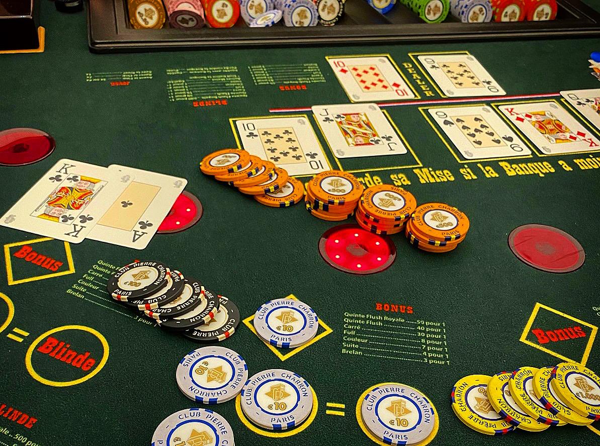 jackpot ultimate poker full of chips and cards