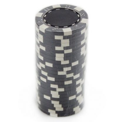 Brybelly 50 Clay Composite Striped Dice 11.5 Gram Poker Chips - Image 4