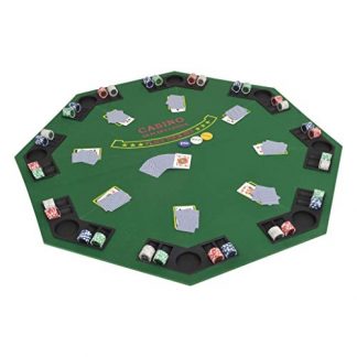 Festnight Gaming Classic Folding Poker Table