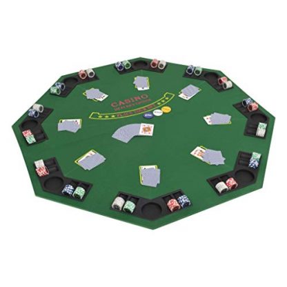 Festnight Gaming Classic Folding Poker Table