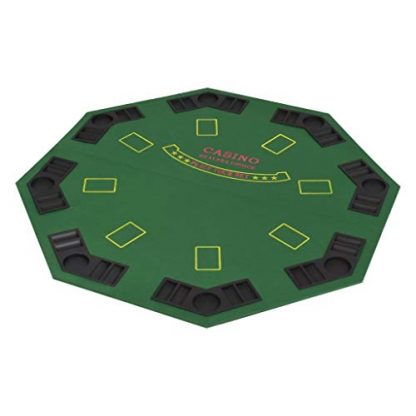 Festnight Gaming Classic Folding Poker Table - Image 4