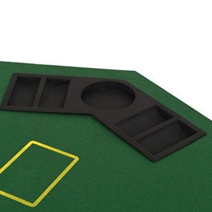 Festnight Gaming Classic Folding Poker Table - Image 7
