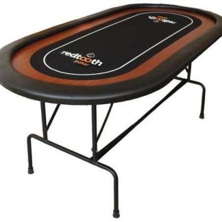 Redtooth Poker 8 Seat Speed Cloth Poker Table with Foldable Legs and Carry Case