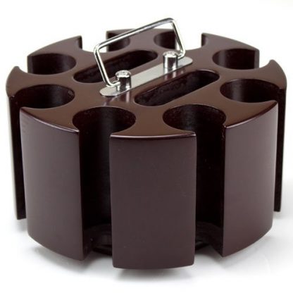 11.5 Gram Suited Poker Chip Set in Wooden Carousel and Gift Quality Retail Packaging by Brybelly - Image 6