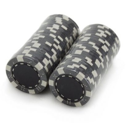Brybelly 50 Clay Composite Striped Dice 11.5 Gram Poker Chips - Image 5