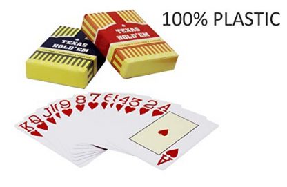 DA VINCI Professional Set of 500 11.5 Gram Casino Del Sol Poker Chips with Denominations and Upgraded Ding Proof Black ABS Case, 2 Decks of Plastic Playing Cards, 2 Cut Cards and Dealer Buttons - Image 6