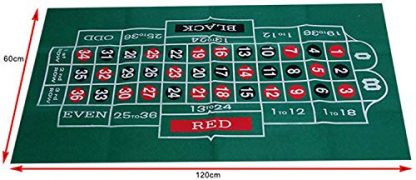 FYSM poker mat double-sided pattern game table felt non-woven waterproof table mat roulette table cloth blackjack frugal enjoyment - Image 7