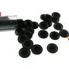 Black Mini Poker Chip 7/8in Tube of 50ea by Koplow Games