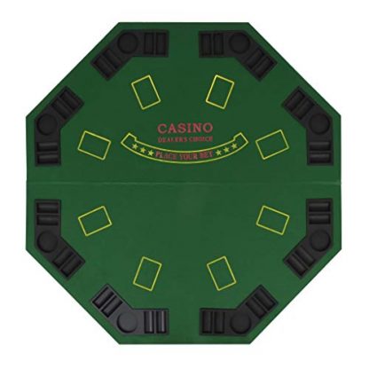 Festnight Gaming Classic Folding Poker Table - Image 3