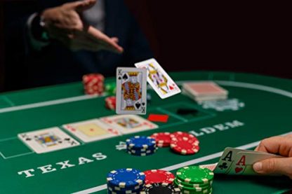 KrockaZone XXL Premium Poker Mat 1000 x 600 mm + Carry Bag - Professional Poker Underlay for Poker Table Topper - Deluxe Poker Mat, Table Mat, Poker Cloth - Image 6