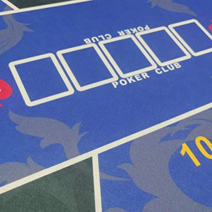 Martola Foldable poker mat, 1.2x0.6m playing cards poker mat, poker table mat, poker cloth, poker carpet for poker table - Image 7