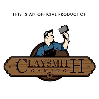 Claysmith Gaming Pack of 50 Poker Knights Poker Chips, Heavyweight 13.5-Gram Clay Composite - Image 7