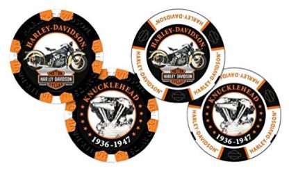 Harley-Davidson Limited Edition Series #4 Poker Chips - 2 Chips Included 6704D - Image 3