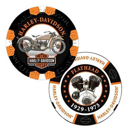 Harley-Davidson Limited Edition Series #3 Poker Chips - 2 Chips Included 6703D