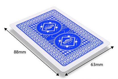 Poker Night Pro 500 Piece Texas Holdem Poker Chips Set With LARGE Aluminium Case QUALITY Clay/Metal 14g Numbered Chips, 2 Decks Professional PLASTIC Playing Cards, Dealer/Blind Buttons and 5 Dice - Image 5