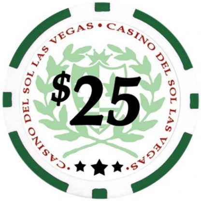 Da Vinci Professional Casino Del Sol Poker Chips Set with Case (Set of 500), 11.5gm - Image 9