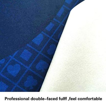 BALIKEN Poker 108X60Inch Section of Two-Tone Suited Poker Table Speed Cloth - Image 3